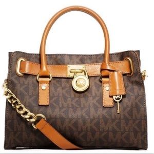 Authentic Michael Kors Hamilton tote